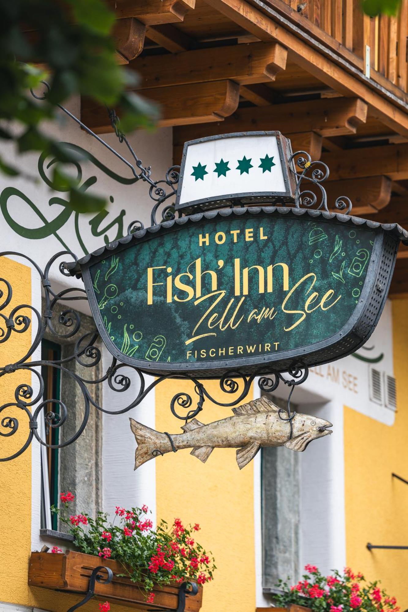 Fish'Inn Zell - Hotel Fischerwirt Zell am See Exterior foto